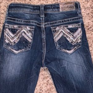Grace in LA Jeans with bling pockets!